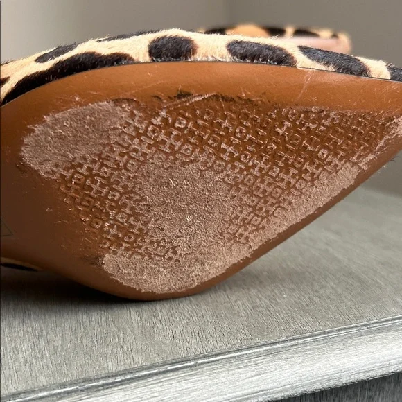 Tory Burch Leopard Print Kitten Heels | Size 6 | Designer Pumps - Picture 7 of 9